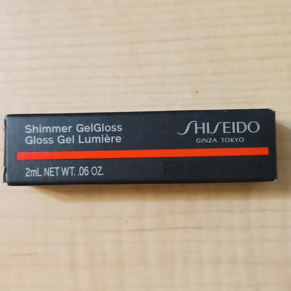 Shiseido Mini Shimmer Red Gel Lip Gloss Balm - Picture 2 of 7